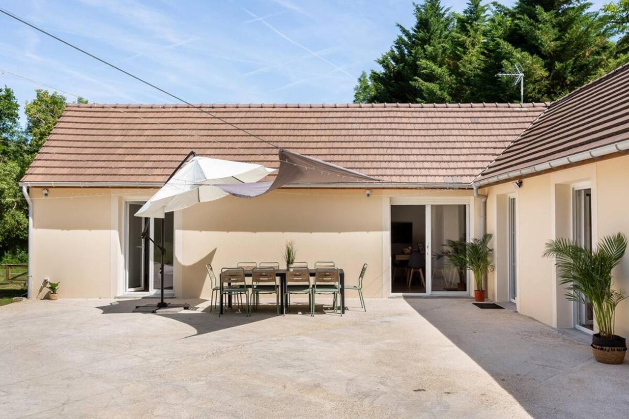 La Grignotiere Lodge & Spa Crecy-la-Chapelle ภายนอก รูปภาพ